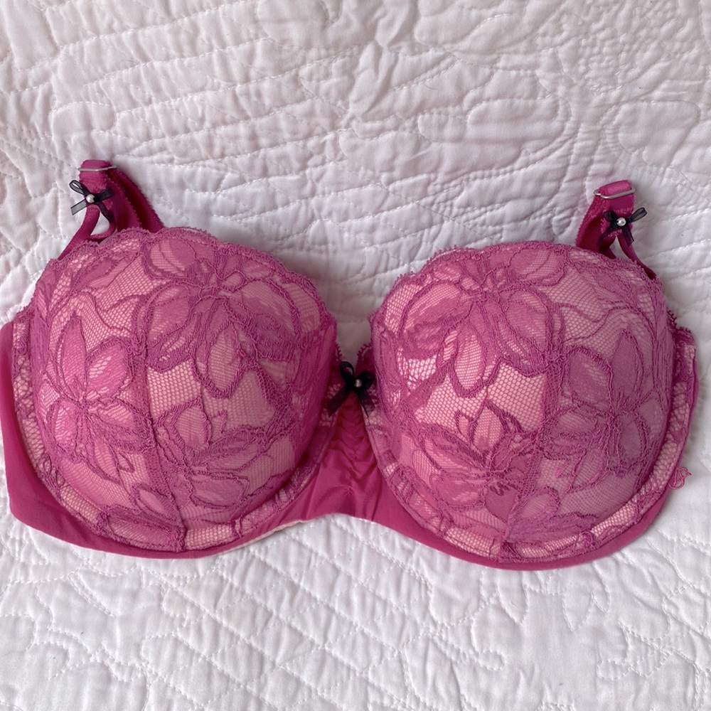 Victoria’s Secret Lace Balconet Bra 34D NWT